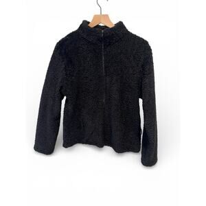 Black Diamomd women’s plates full zip fleece jacket SZ Large